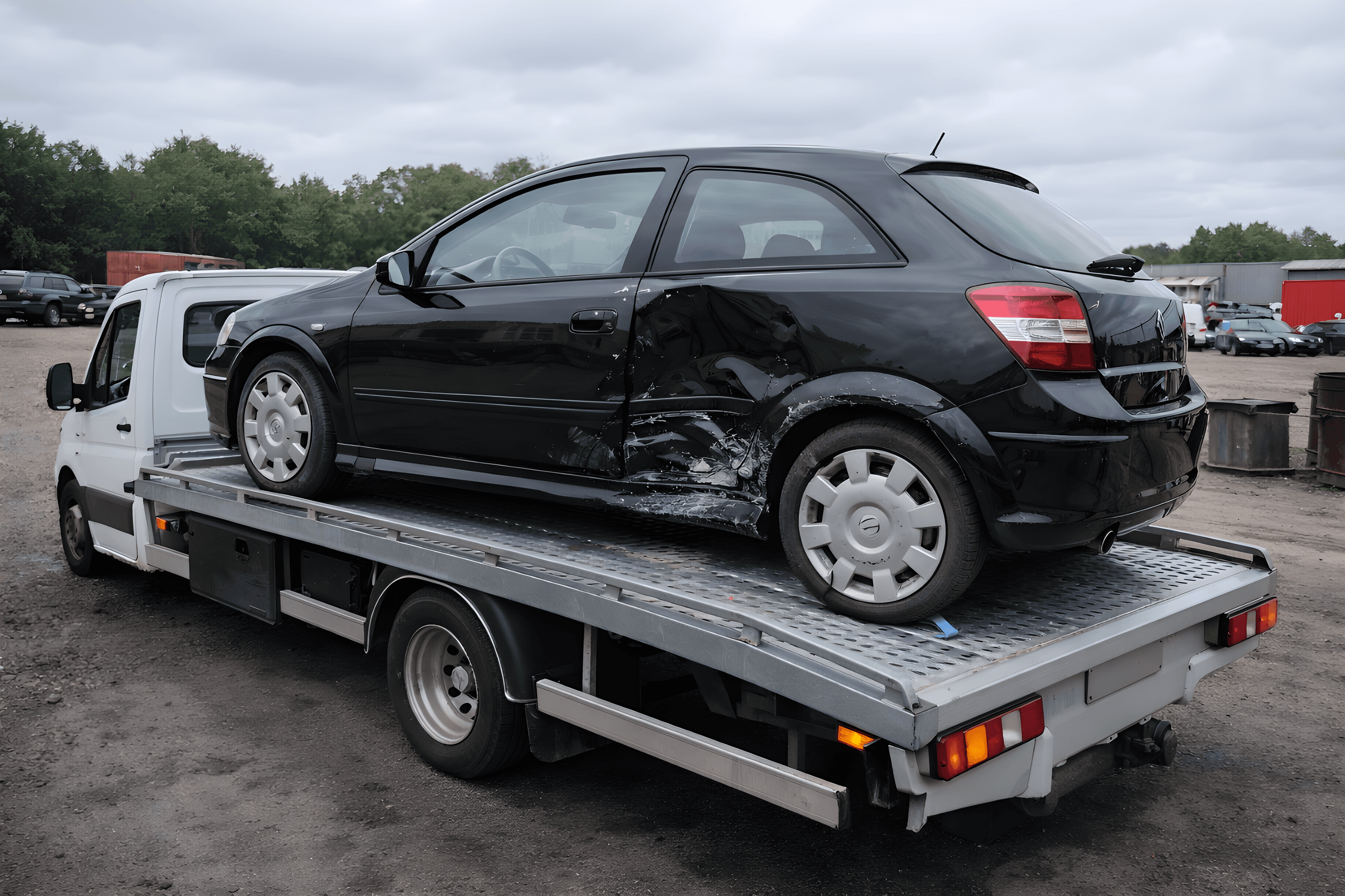 Professionele berging en autotransport — gespecialiseerde inzet